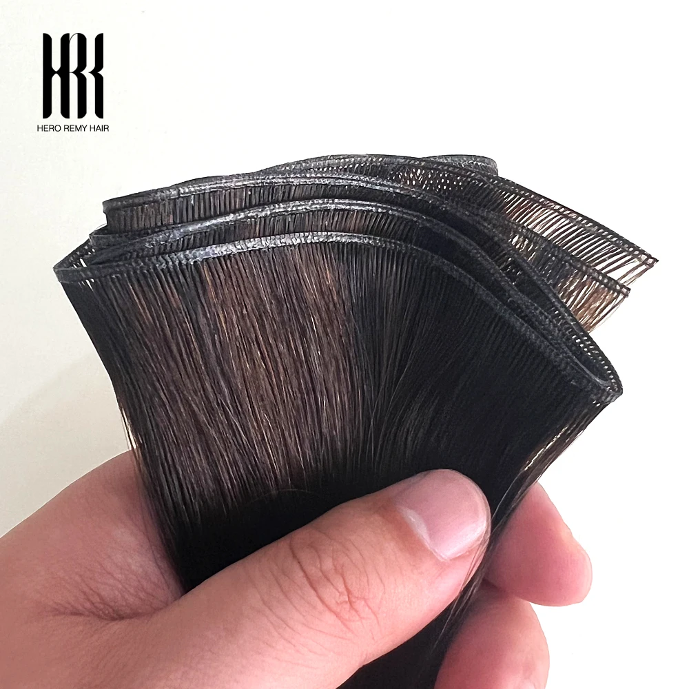 Genius Weft 100 г/шт. настоящие человеческие волосы Remy прямые невидимые китайские для