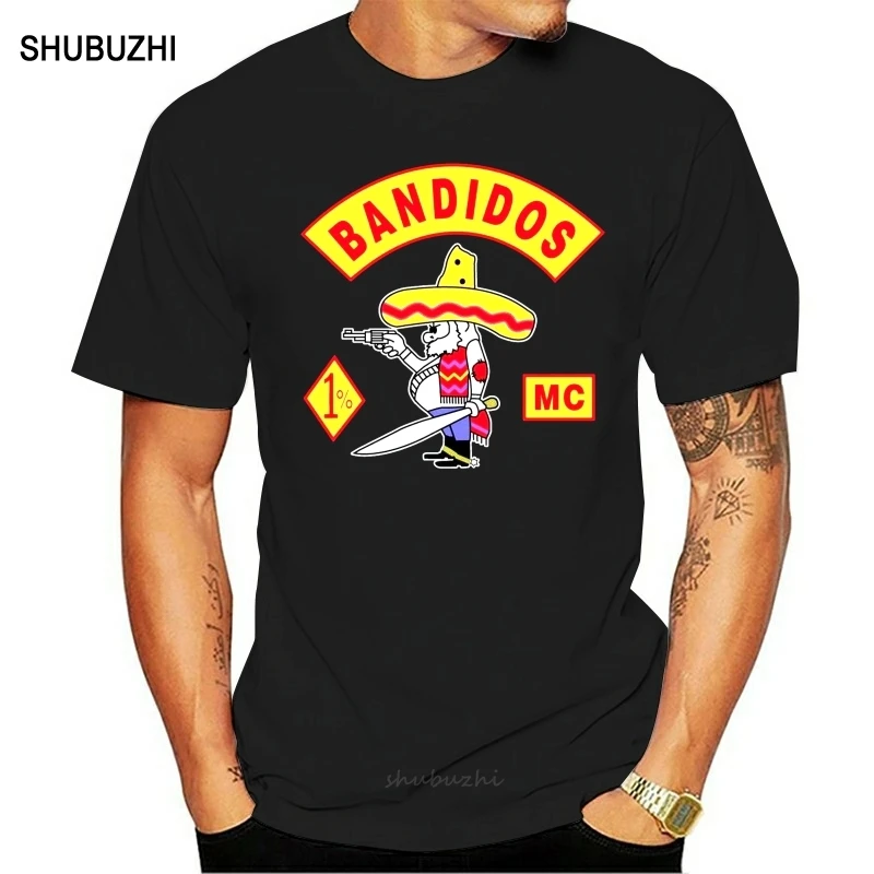 Футболка Bandidos MC Worlwide черная футболка Motorclub 5
