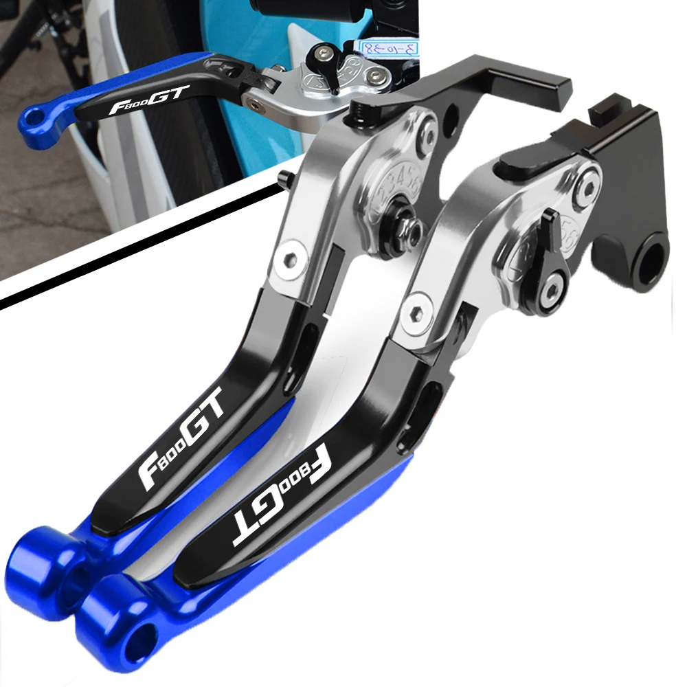 

Motorcycle CNC Adjustable Extendable Folding Brake Clutch Levers Handlebar Handle For BMW F 800 GT F800GT 2013-2016 2014 2015