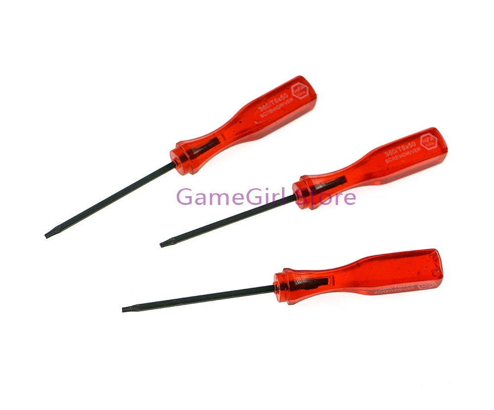 2 шт. красная отвертка Torx T6 для контроллера XBOX360 XBOXONE инструмент ремонта