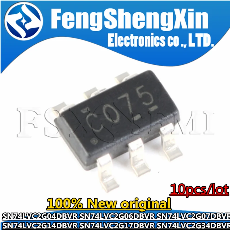 SN74LVC2G04DBVR C04 * SN74LVC2G06DBVR C06 * SN74LVC2G07DBVR C07 * SN74LVC2G14DBVR C14 * SN74LVC2G17DBVR C17 * SN74LVC2G34DBVR C34 *