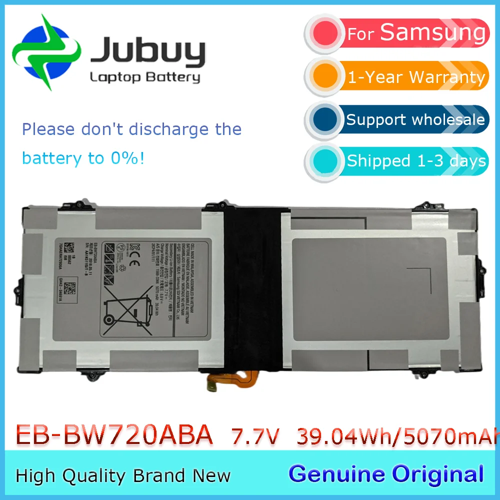 EB-BW720ABA 7 В 39 04 Втч оригинальный аккумулятор для ноутбука Samsung Chromebook Titan V2 XE520QAB XE521QA