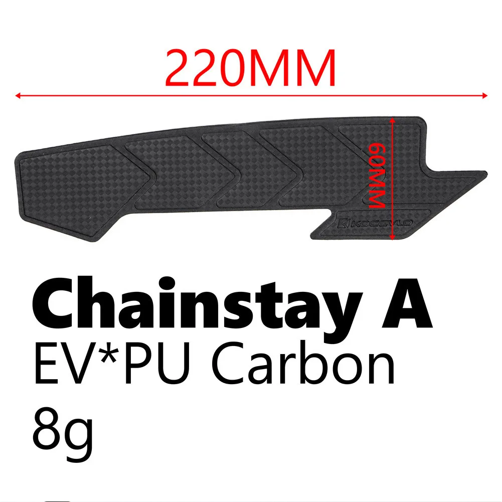 

Защита на велосипедную цепочку, защита на раму, устойчивая к царапинам защита цепи, EV + ПУ защитная наклейка на раму, велосипедные аксессуары