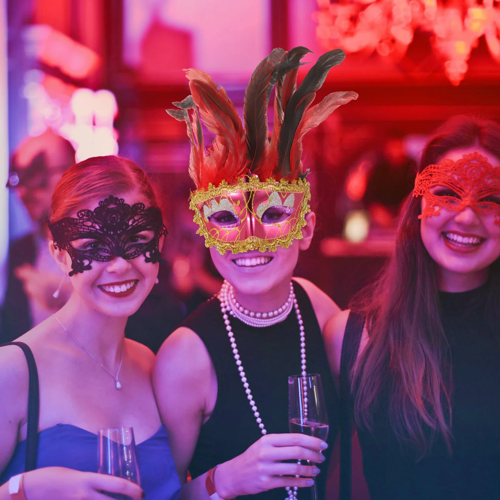 

Festival Accessory Stage Performance Prop Masquerade Mask Decor Party Accessories