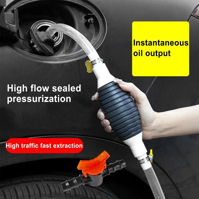 

Автомобильный масляный сифон, насос для извлечения масляной жидкости, ручной перекачивающий насос, масляный сифон в комплекте с переключаемыми клапанами и шлангом, насос для извлечения жидкости