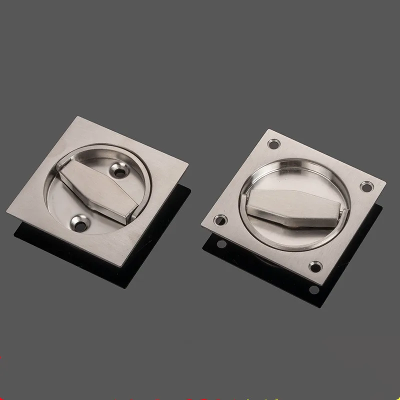 

Скрытые дверные ручки из нержавеющей стали, скрытая ручка, дверной диск, комнатная круглая ручка, невидимая противопожарная дверь, тяговое ...