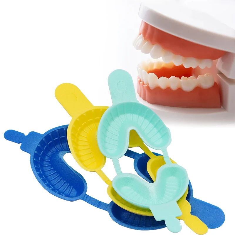 20 шт. одноразовые стоматологические лотки из фторидной пены детские гелевые