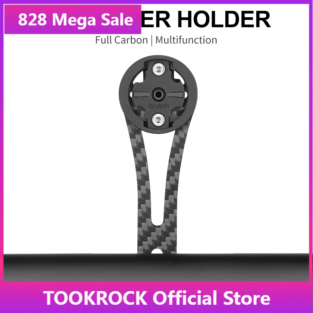 

Bicycle Computer Holder Stopwatch Mount Carbon Gps Bike Support Stand Bike Accessories For Garmin Gopro Bryton Light Stand