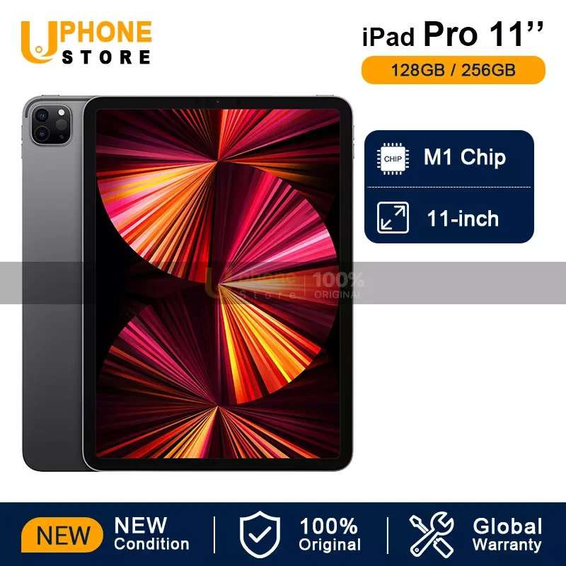

Version Pro 11-inch 128GB / 256GB M1 Chip Liquid Retina Screen iOS