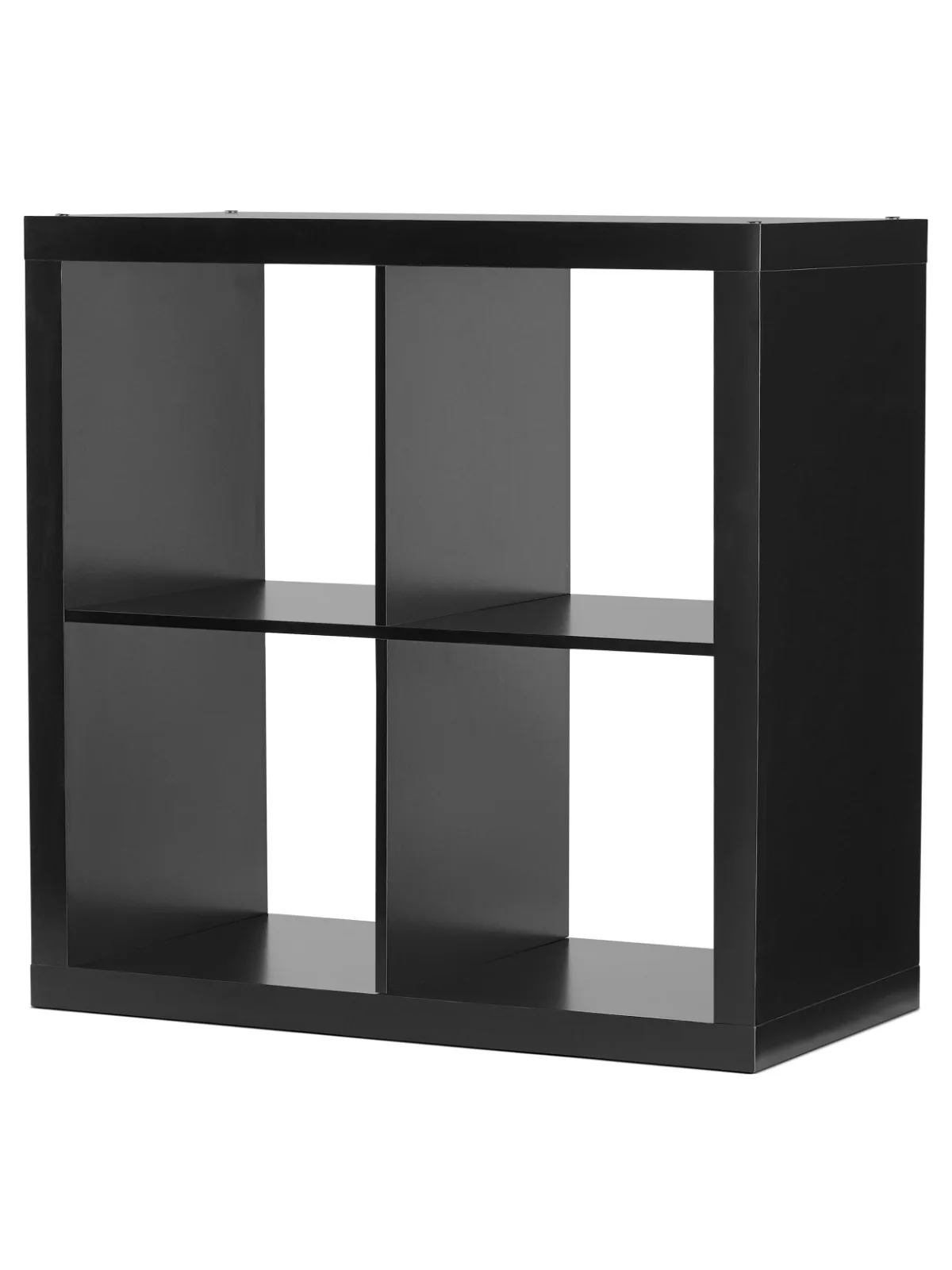 

Homes & Gardens 4-Cube Storage Organizer, Solid Black