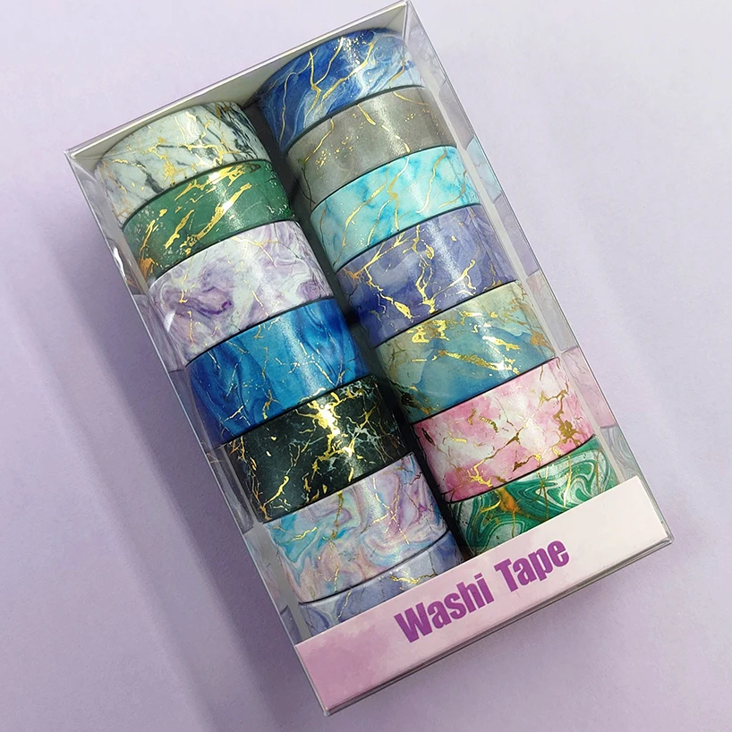 

Мармурные ленты Washi YOUQIWJ 14 шт