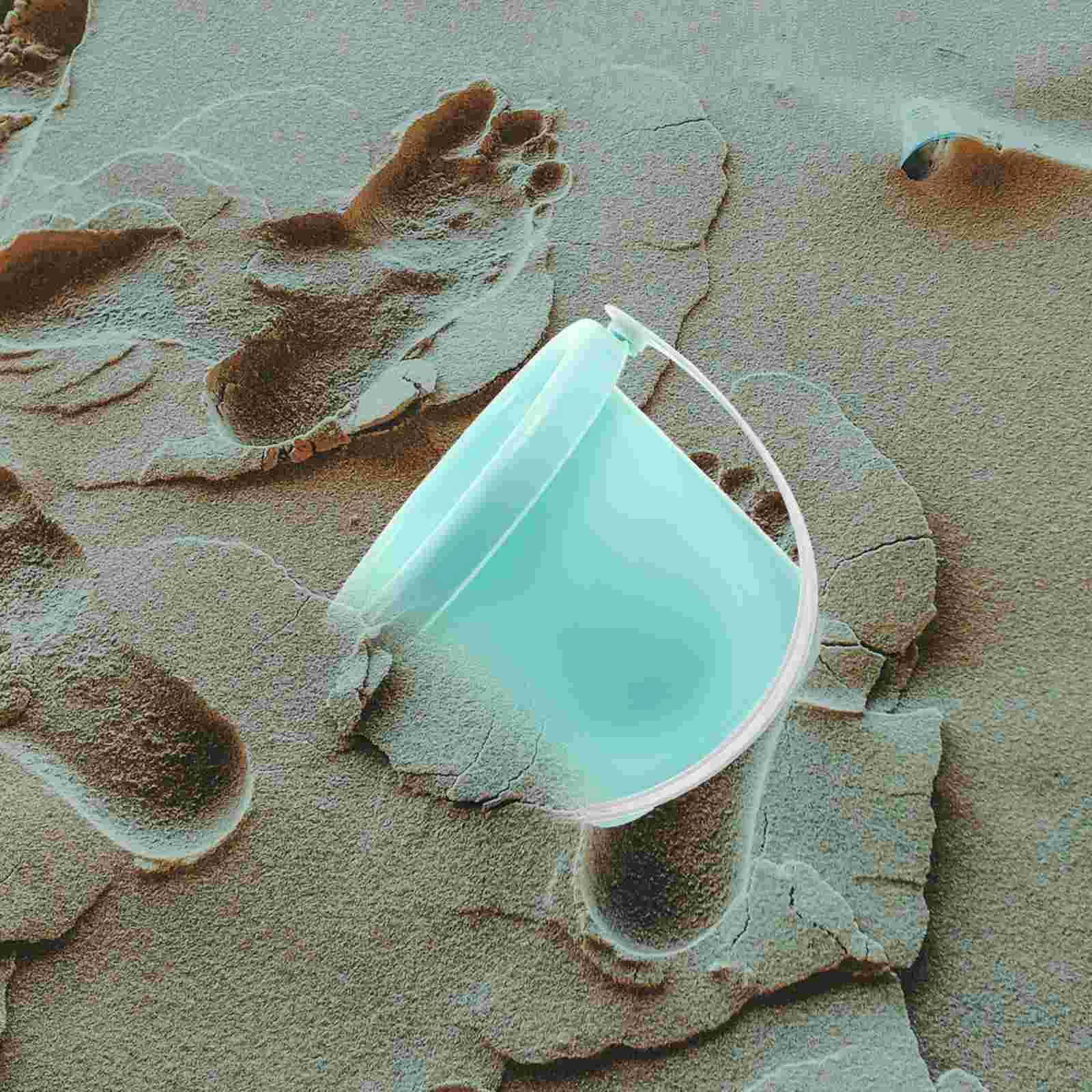 4 шт. пластиковый ствол мини-ведро игрушка пляжные игрушки детский песок для