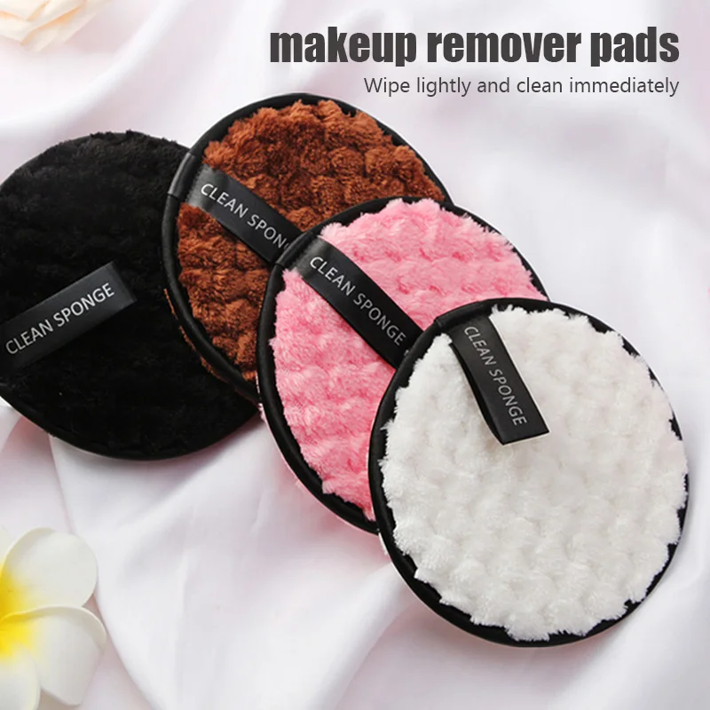

Новинка! Многоразовые ватные диски для снятия макияжа, хлопковые салфетки из микрофибры, моющаяся губка для снятия макияжа и очистки лица, в...