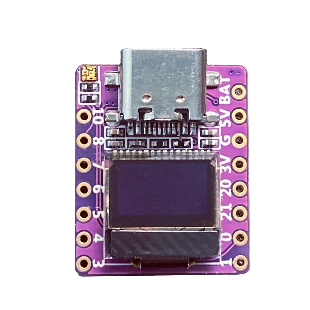 

Макетная плата ESP32 C3 с диагональю 0,42 дюйма, ЖК-дисплей