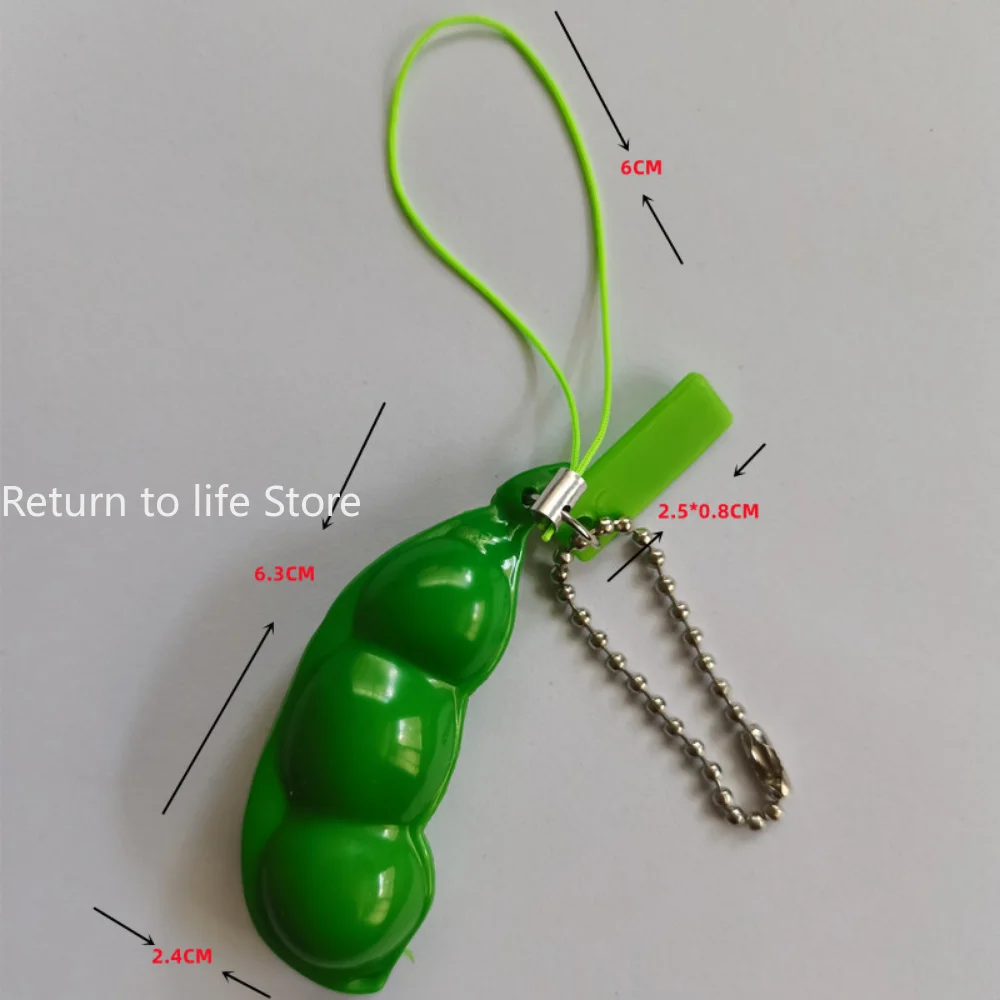 Игрушка для снятия стресса эдамаме игрушки антистресс бесконечный арахис Горох