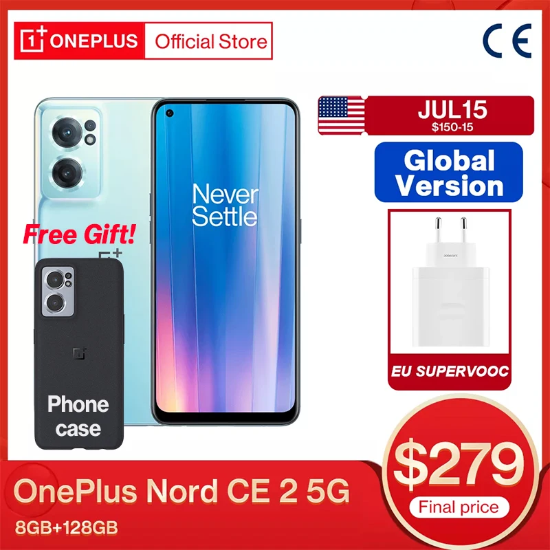 World Premier OnePlus Nord CE 2 5G MediaTek Dimensity 900 Chipset 65W SuperVOOC Fast Charging 64MP Triple Camera