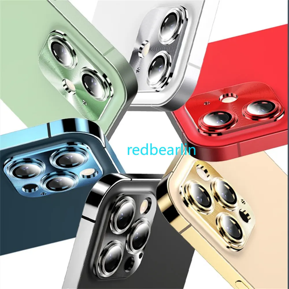 20pcs Full Camera Lens Metal Protector Glass For iPhone 12 13 14 11 Pro max Back Lens Cap For iPhone 14 Pro Lens Camera Glass