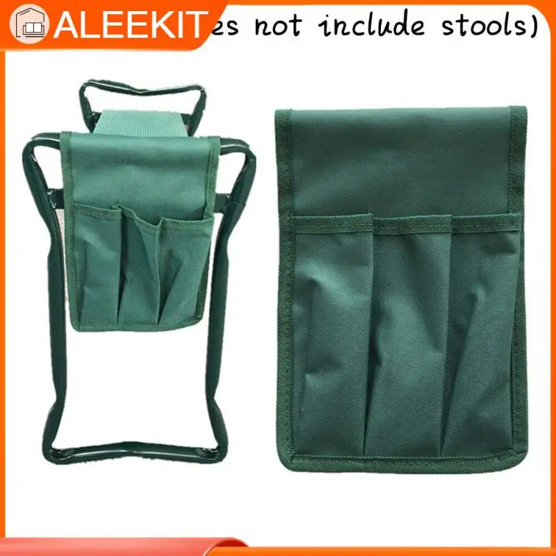 

1Pcs Tool Side Bag Pockets Pouch For Garden Kneeler Stools Tool Bag Gardening Side Bag Stool Side Bag Tool Bag Garden Supplies