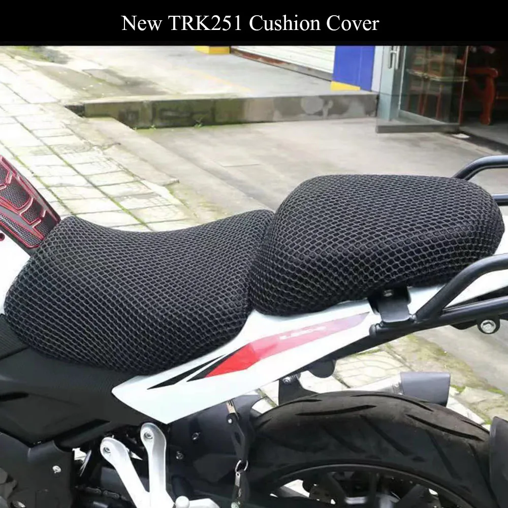 

Новинка, аксессуары для Benelli TRK 251, чехол для подушки на сиденье, дышащий чехол для сиденья, защитный чехол, Накладка для Benelli TRK251 251TRK 251