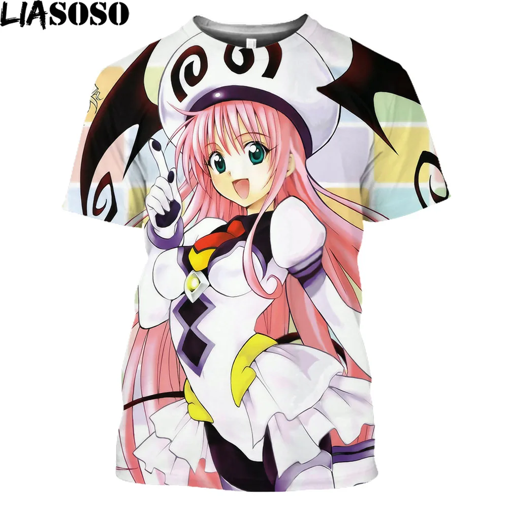 

Kaus Gambar To Love Ru Kaus Gambar Momo Belia Deviuke Eve Periferal Atasan Kaus Musim Panas Trendi Pria Kaus уличная одежда в стиле хип-хоп