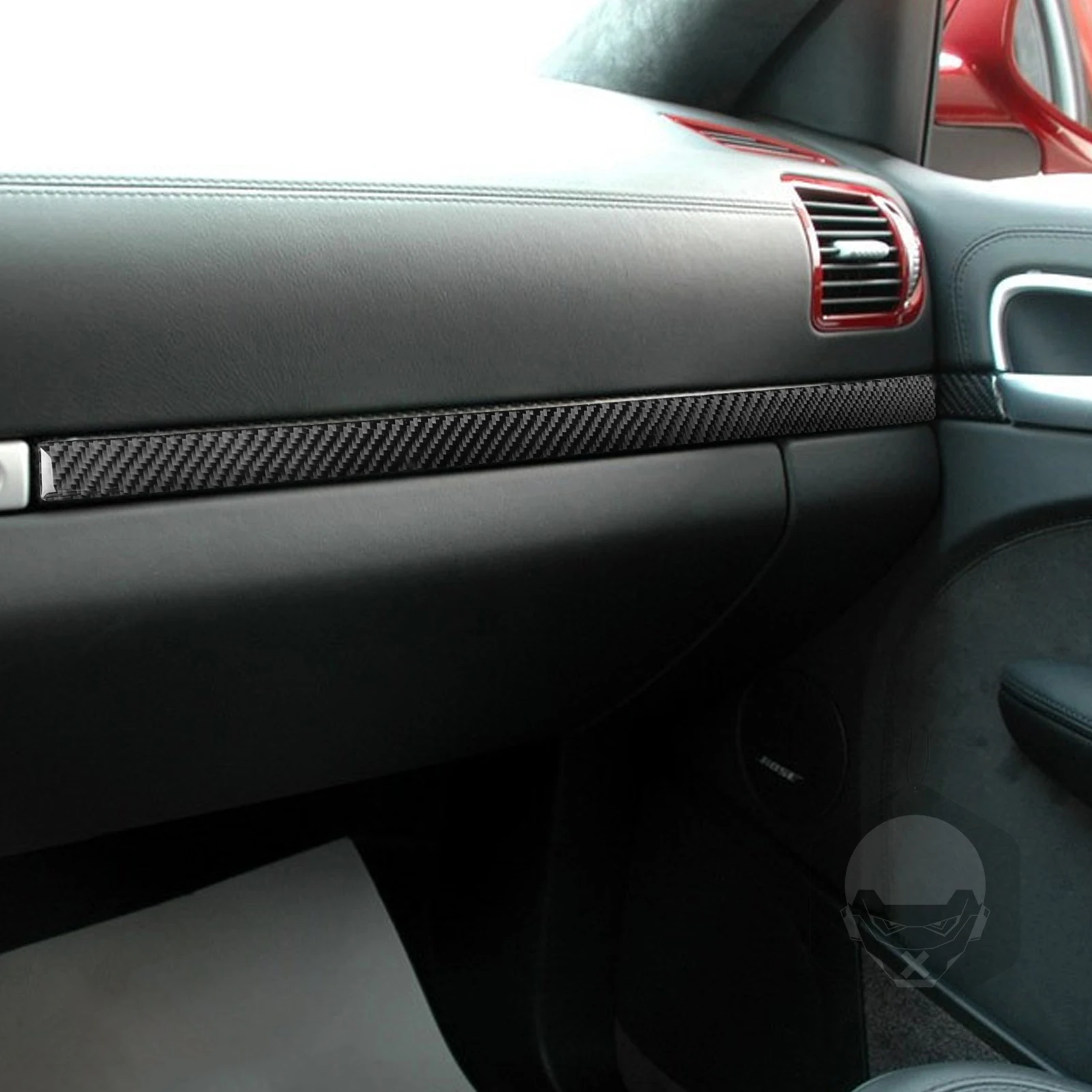 Для Porsche Cayenne S GTS Turbo 2003-2010 углеродное волокно второго пилота приборной панели