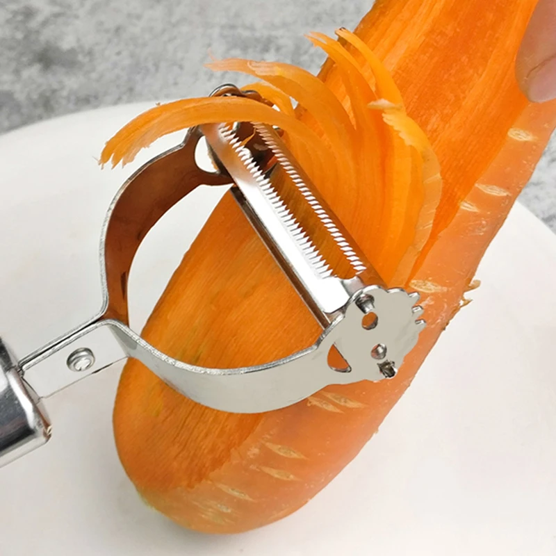

Stainless Steel Multi-function Vegetable Peeler Potato Carrot Grater Cucumber Carrot Fruit Cutter Julienne Peeler Kitchen Set