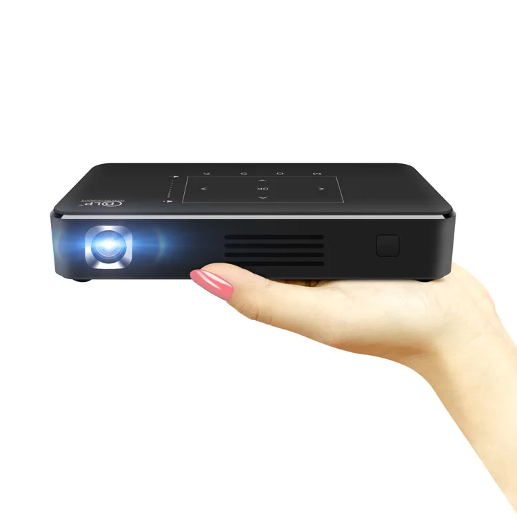 Oxiang Portable intelligent DLP Mini Pocket Projector Android 9.0 system 4K decoding support 3D ready mini projector