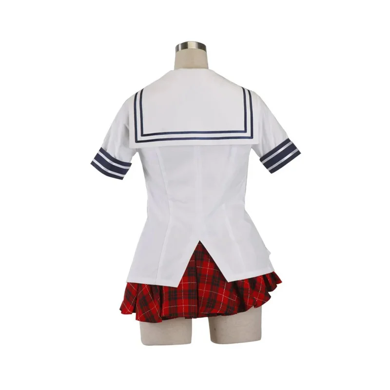 Школьная форма для девочек Ikkitousen костюм косплея платье девочки костюмы на
