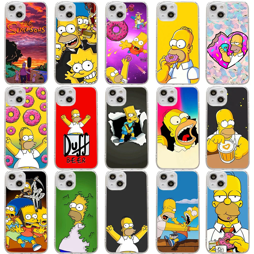 Мягкий чехол TS-69 S-SSimpsons Duffy для Moto G6 G7 One Zoom Action Fusion Macro Vision Hyper ACE Pro Plus G Play