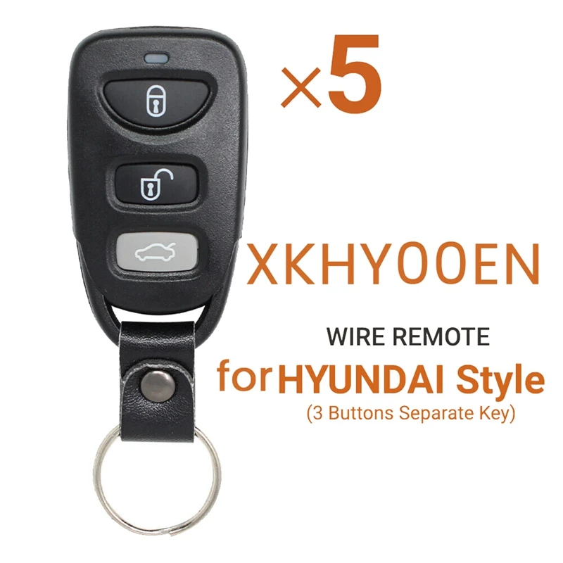 Брелок дистанционного управления Xhorse XKHY00EN сменный 3-кнопочный для Hyundai