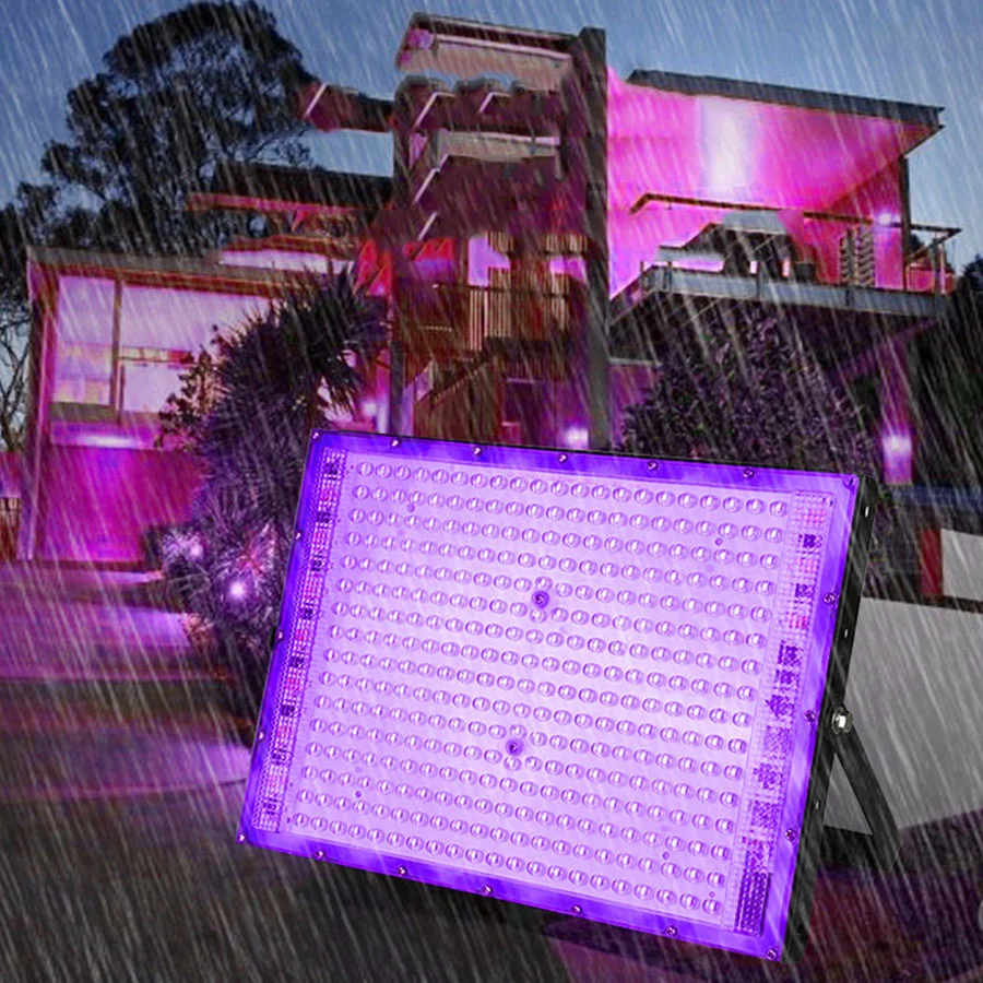 1 упаковка 400 Вт светодиодные Черные фонари 336 УФ черные для мерцания светильник