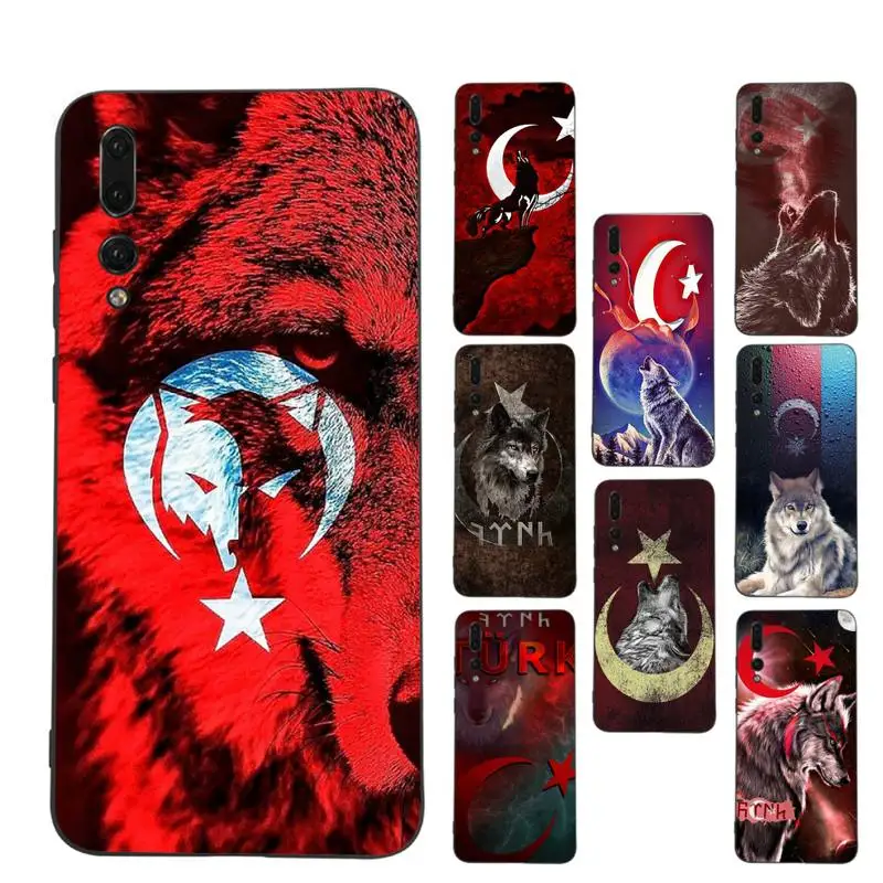 

Republic Of Turkey Flag Phone Case Soft Silicone Case For Huawei P 30lite p30 20pro p40lite P30 Capa
