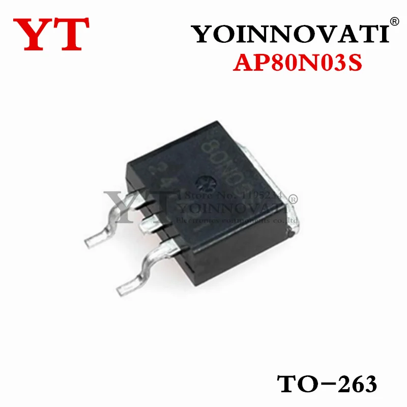 

5pcs/Lot AP80N03S 80N03S TO-263 IC