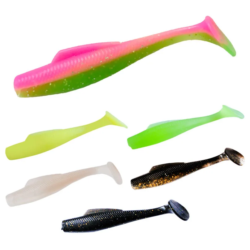 

6Pcs Soft Lure Floating Leurre Souple Isca Artificial 8cm 4.8g 6cm 1.9g Worm Silicone Bait Bass Trout Lure Wobbler Fishing Lures