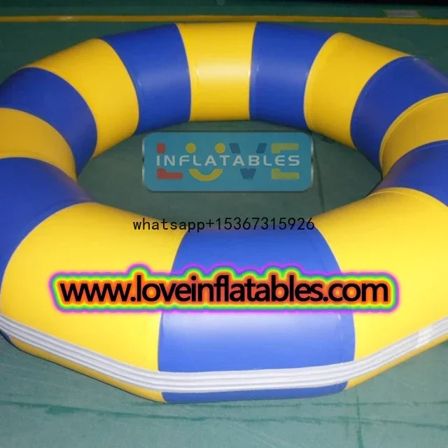 Надувной горнолыжный мотоцикл для аквапарка