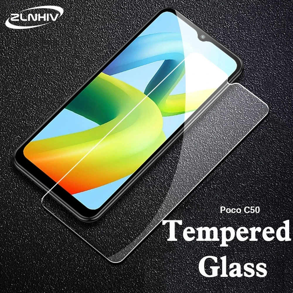 

ZLNHIV protective film For xiaomi Poco C55 C51 C50 C40 F5 Pro C31 M5 M4 5G M3 Tempered glass phone screen protector smartphone