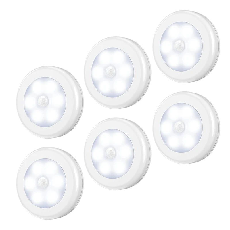 

Motion Sensor Light, Cordless Battery-Powered LED Night Light, Stick-Anywhere Closet Light Stair Lights, Wall Lights