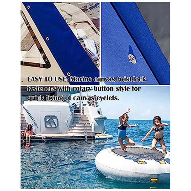 Застежка Common Sense Twist Lock металлические поворотные кнопки для лодок парусников