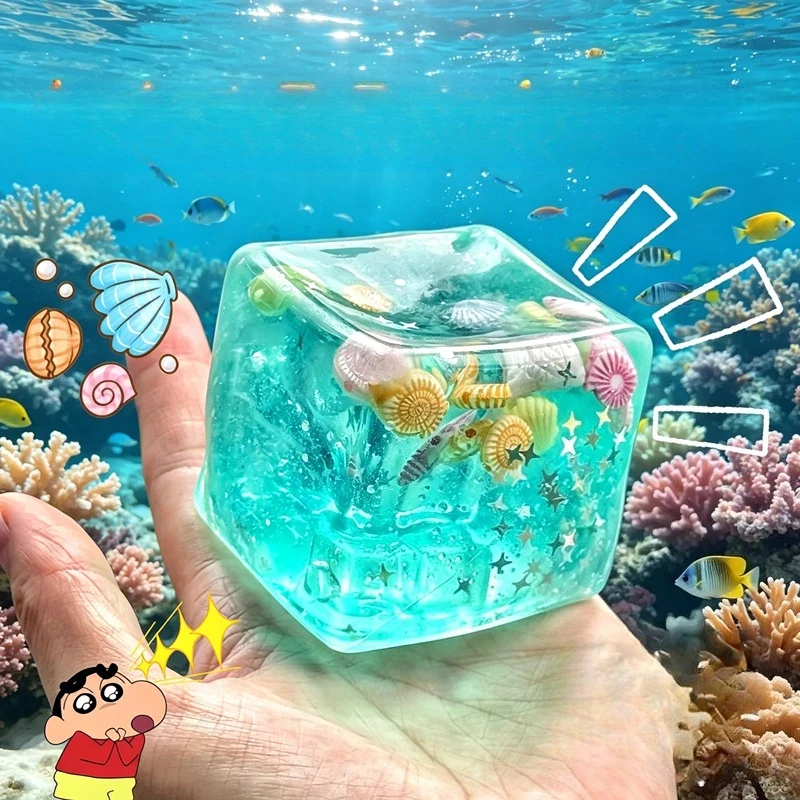 Сенсорная игрушка-антистресс в форме ракушки в морском стиле, медленно восстанавливающая форму, милая кавайная офисная игрушка-фиджет для взрослых (art.: 3920db9720470) - 3920db9720470