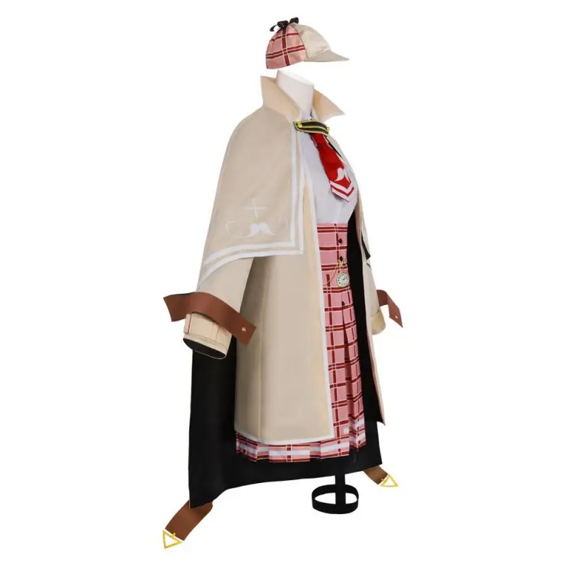 Hololive EN Watson Amelia Косплей Костюм VTuber Ame Детектив Униформа Костюмы Карнавал
