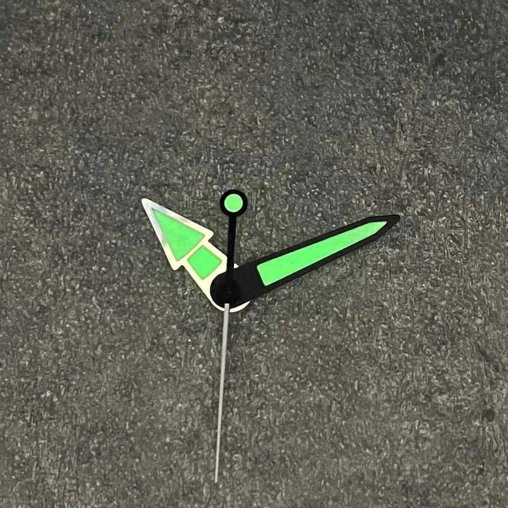 Modified Watch Hands Green Luminous Watch Hands of Watches Fit Japanese NH35 NH36 4R36 Automatic Movement