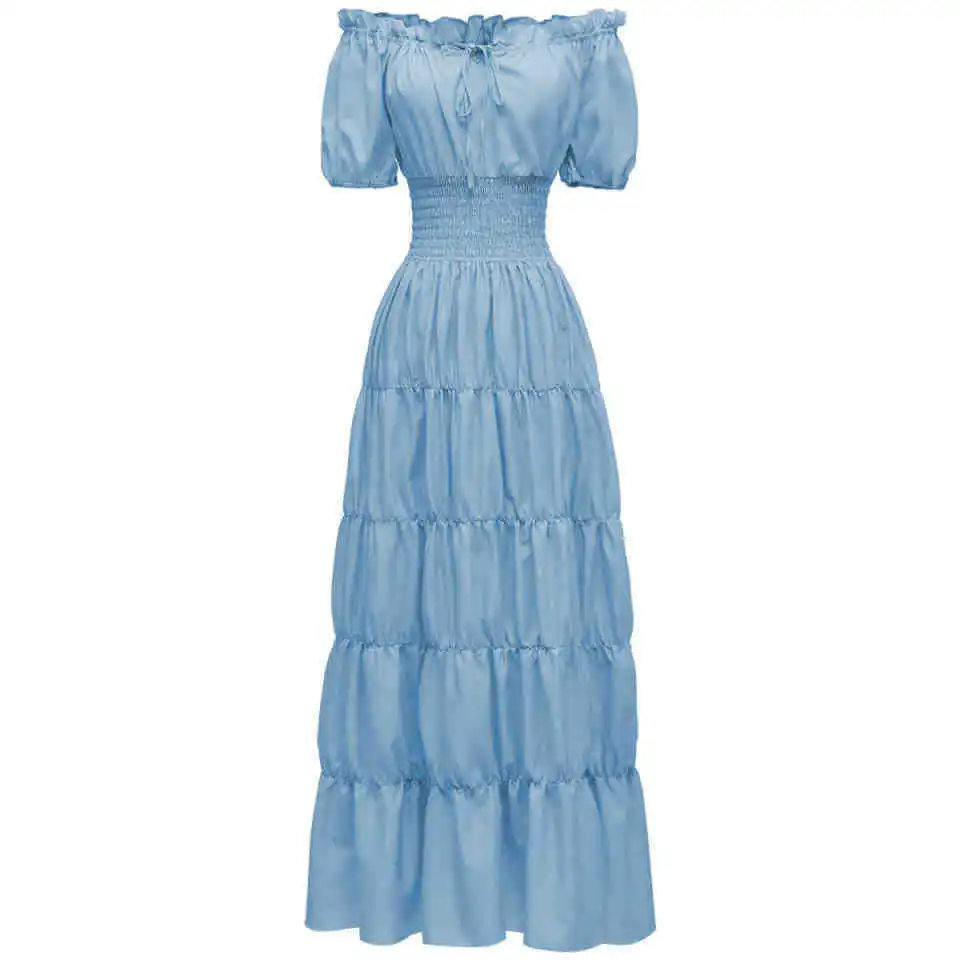 Женское длинное платье Artsy сценический костюм на Хэллоуин винтажный для косплея