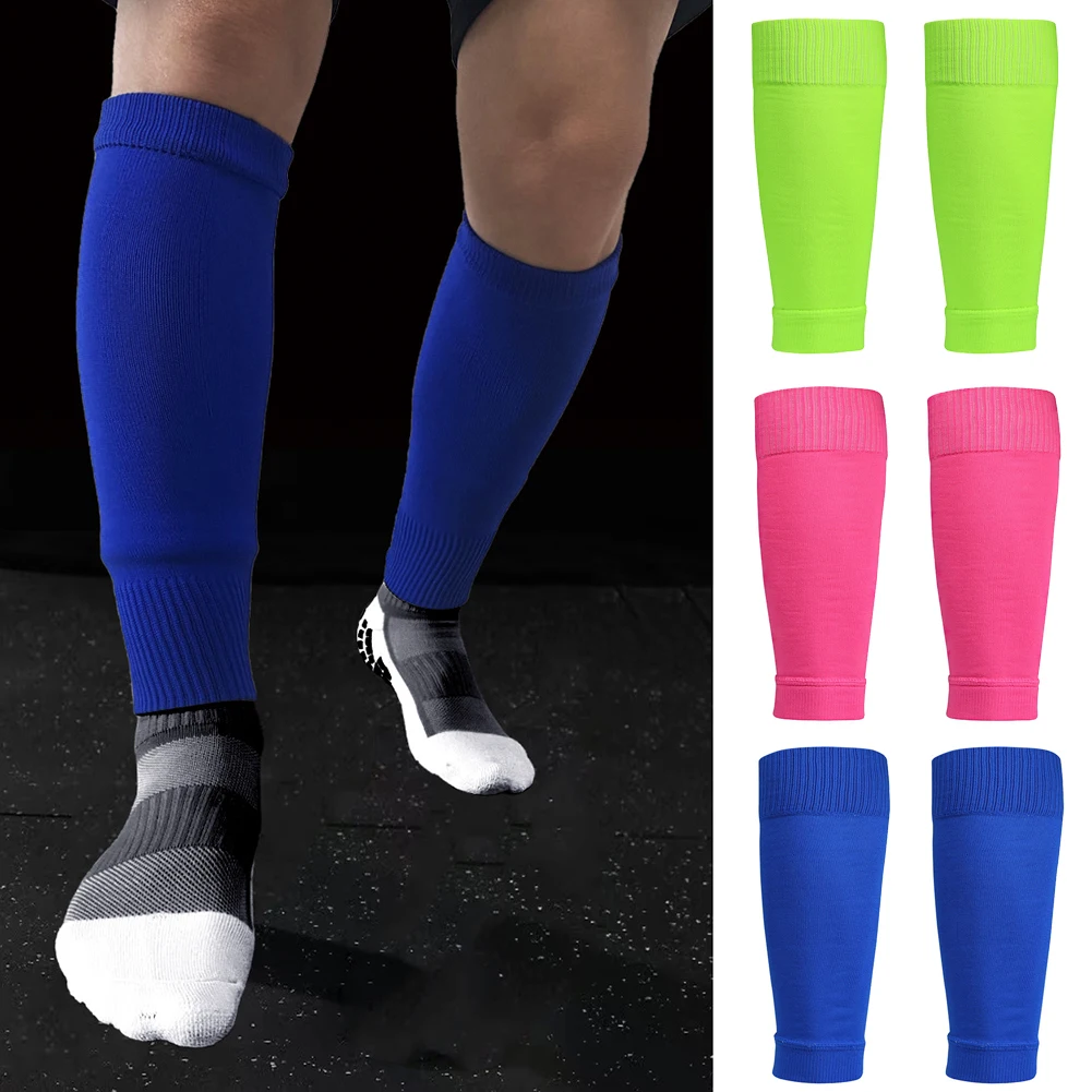 

Football Shin Guards Double-Layer Perspiration Soccer Socks Universal Inserts Match Inserts Fixed Sleeves Calf Guards