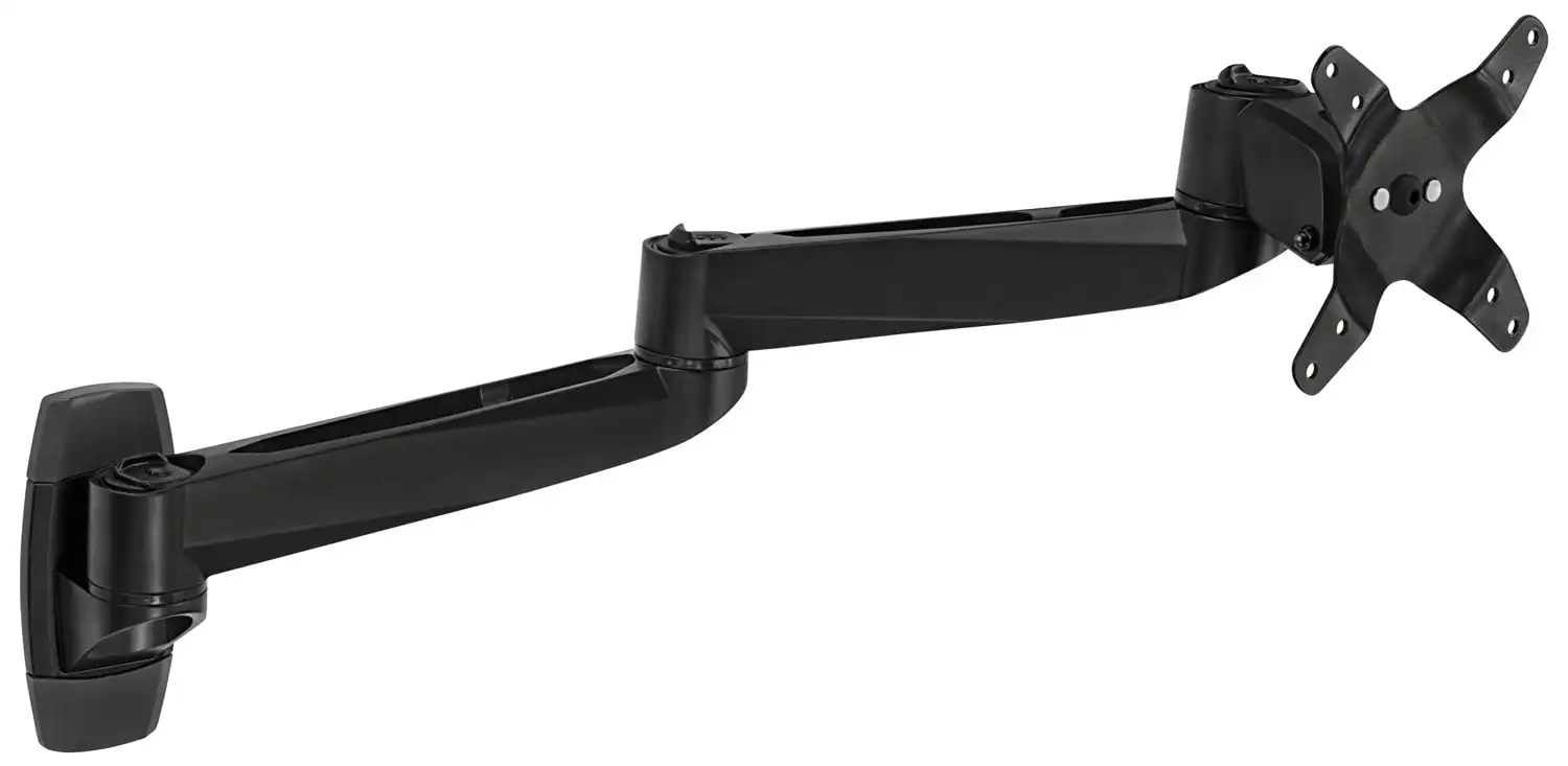 

Monitor Wall Mount | Fits 13-27 Displays | TAA Compliant | Black