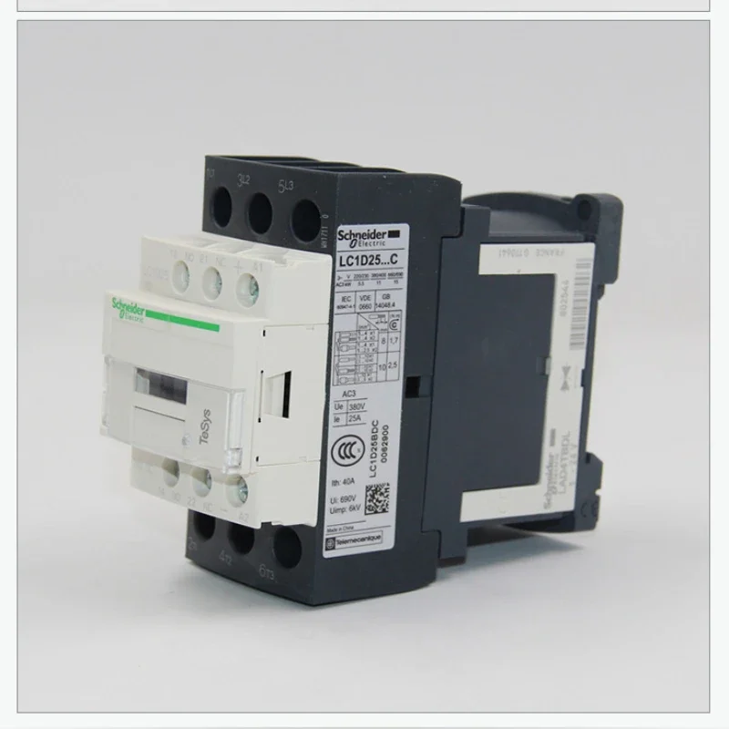 Контактор постоянного тока Schneider Electric LC1D09BDC MDC D12 D18 D25 D32 D38 FDC 24 в 48 110 В 220 двигатель