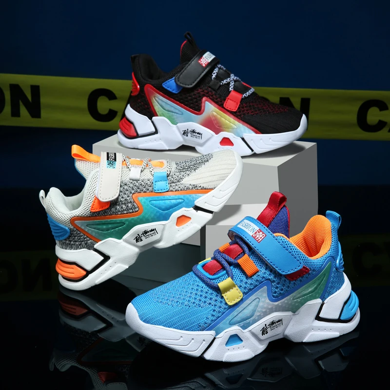 

Childrens Sneakers Chaussure Basket Enfant Anti-slipping Girls Shoes Mesh Breathable Tennis Infantil Children Casual Shoes