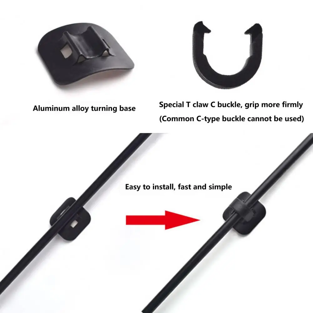 

Устойчивая к высоким температурам Пряжка для кабеля переключения крепкая долговечная Полезная Пряжка для кабеля переключения анти-деформация