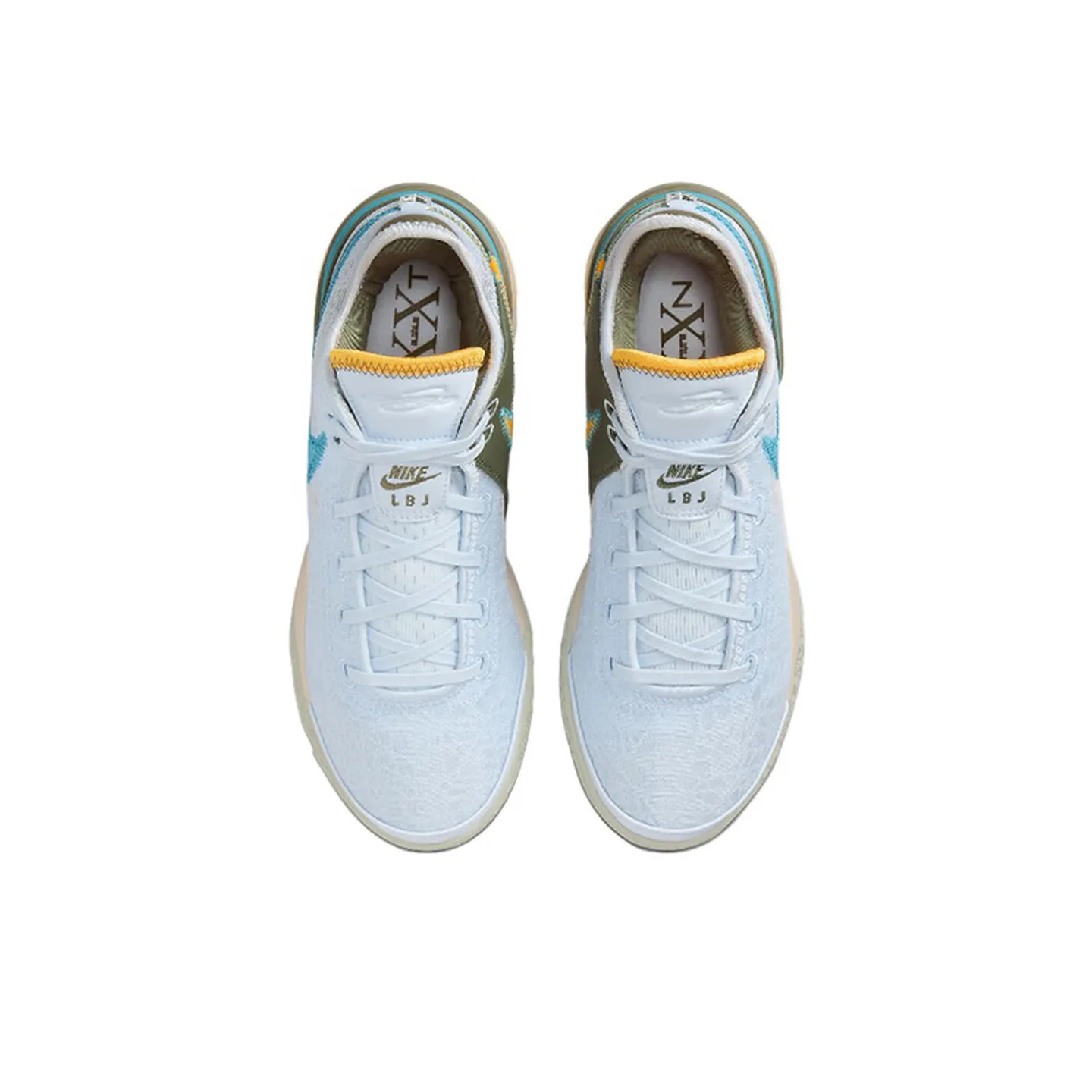 Фото Баскетбольные кроссовки Nike Zoom LeBron NXXT LeBron Fashion — нескользящие, прочные, с амортизацией, долговечные DR8788-400 №4