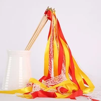 10pcs fairy wands good attractive high durability party accessories ribbon wands party streamers