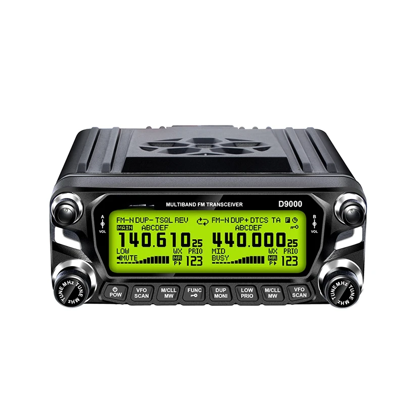 

New D9000 Airband Shortwave FM Receive 50w Dual Band Mobile Radio